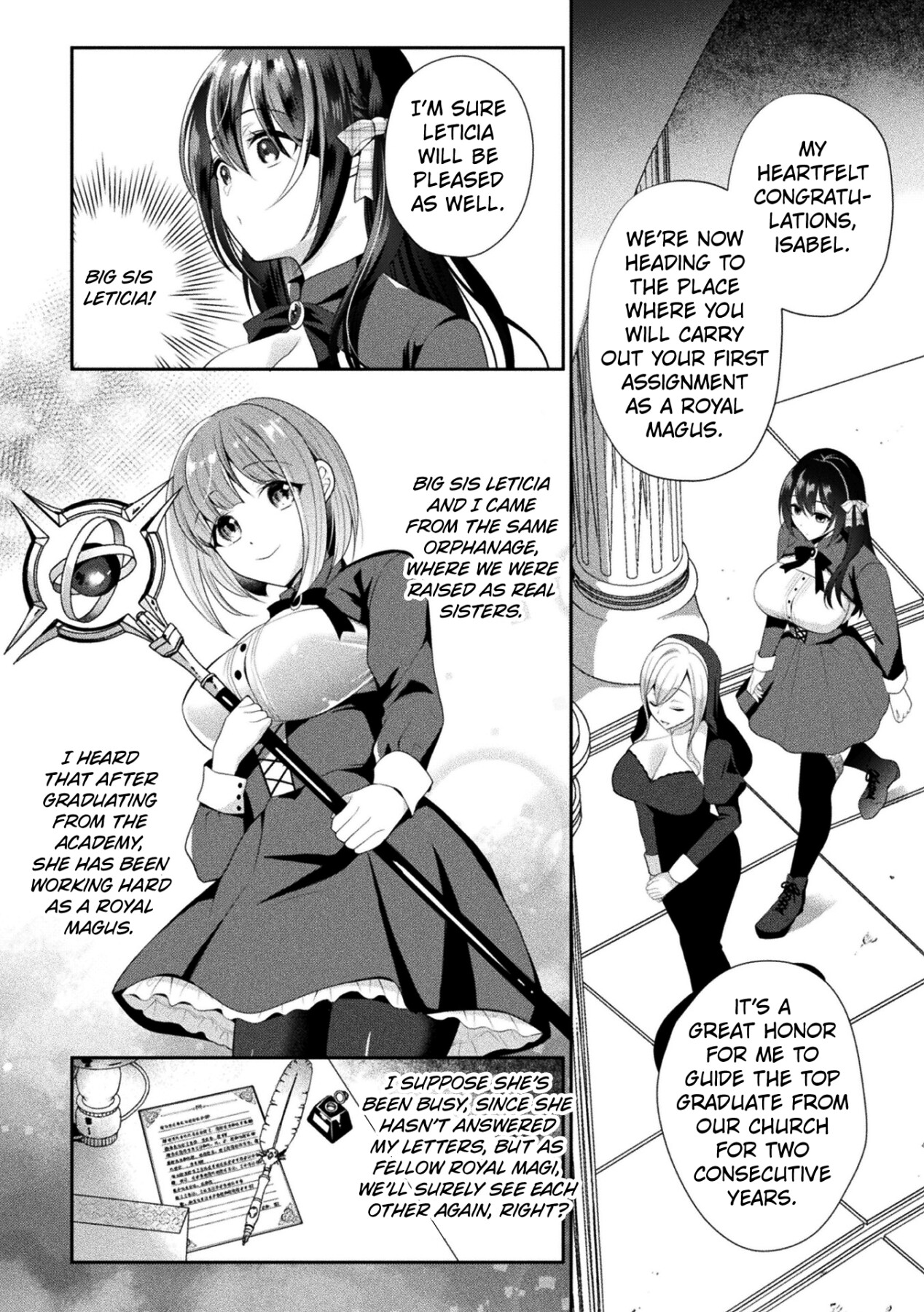 Hentai Manga Comic-The Royal Magus Isabel's Job-Read-2